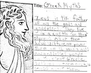 Greek Journal Entry