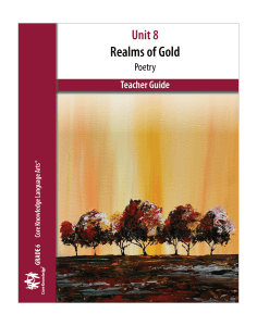 Realms of Gold, Volume 1: CKLA Teacher Guide