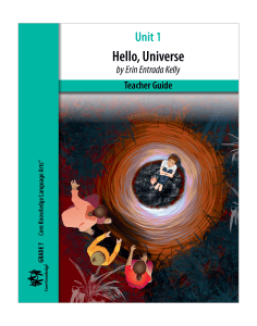 Hello, Universe: CKLA Teacher Guide