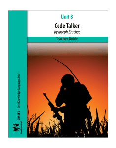 Code Talker: CKLA Teacher Guide