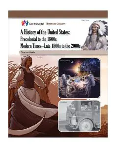 A History of the United States: CKHG Teacher Guide
