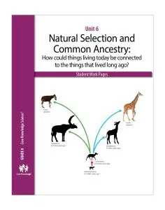 Natural Selection and Common Ancestry: CKSci Student Work Pages