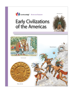 Early Civilizations of the Americas: CKHG Student Book