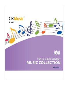 CKMusic: Grade 1 Music Collection