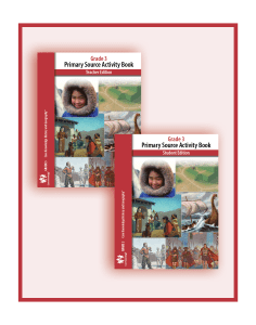 Grade 3 Primary Source Activity Book: CKHG Homeschool Set