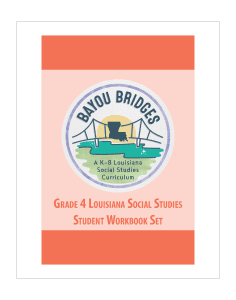 Louisiana Bayou Bridges – Grade 4 Student Workbook Set