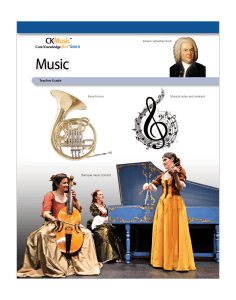 CKMusic: Grade 6 Teacher Guide