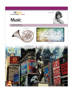 CKMusic: Grade 8 Student Activity Book