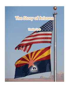 CK In Your State History – Arizona Grade 3: The Story of Arizona Timeline Cards
