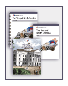 CK In Your State History - North Carolina Grade 4: The Story of North Carolina Classroom Set