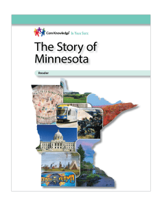 CK In Your State History - Minnesota Grade 6: The Story of Minnesota Student Reader