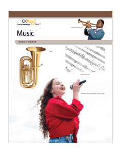 CKMusic: Grade 7 Student Activity Book