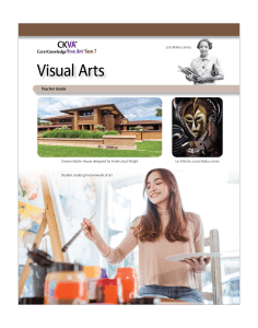 CK Visual Arts: Grade 7 Teacher Guide