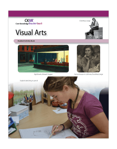 CK Visual Arts: Grade 8 Student Activity Book