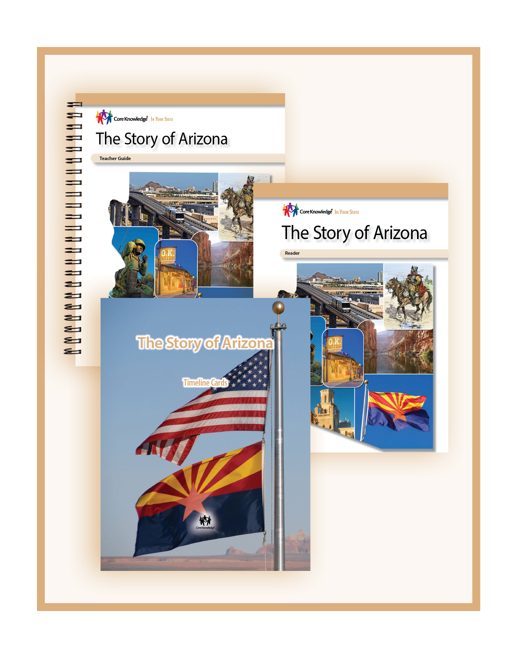 CK In Your State History - Arizona Grade 3: The Story of Arizona Classroom Set