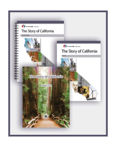 CK In Your State History - California Grade 4: The Story of California Classroom Set